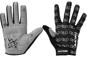 Luva Hupi Love Bike Dedo Longo