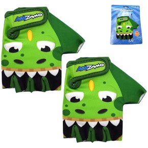 Luva Infantil Kidzamo KZ-025 Dino Verde