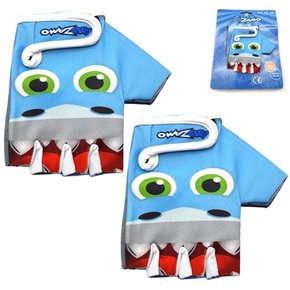 Luva Infantil Kidzamo KZ-025 Tubarão Azul