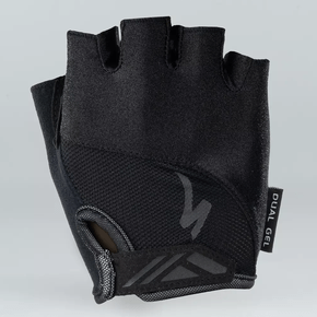 Luva Specialized BG Dual Gel Dedo curto Feminino Preto