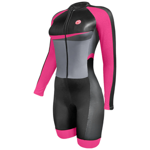 Macaquinho Barbedo Sabiá Manga Longa Rosa e Preto