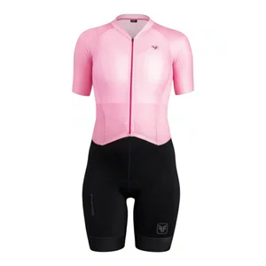 Macaquinho Free Force Feminino Training Preto e Rosa