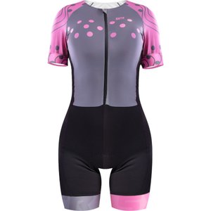 Macaquinho Sport Xtreme Los Angeles Cinza e Rosa