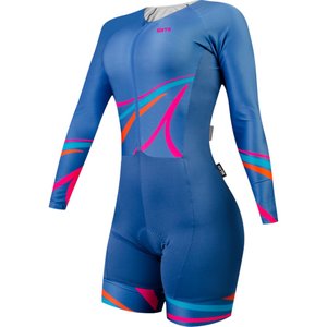 Macaquinho Manga Longa SportXtreme Adventure Fenix Azul