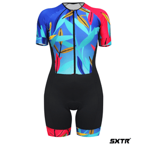 Macaquinho Sport Xtreme Comfort Bali Azul e Verde