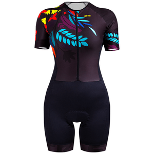 Macaquinho Sport Xtreme Comfort Ivy Preto Roxo e Azul