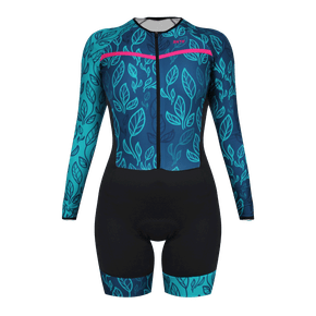 Macaquinho Sport Xtreme Comfort Manga Longa Odessa Verde