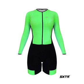 Macaquinho SportXtreme Comfort Manga Longa Solid Kiwi Verde