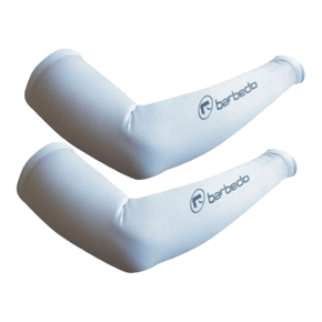 Manguito Barbedo Verão Branco e Cinza