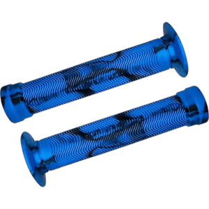 Manopla Absolute BMX1 Borracha Azul Claro e Preto