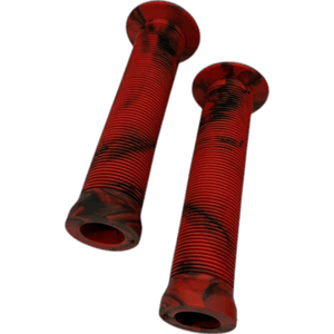 Manopla Absolute BMX1 Borracha Vermelho e Preto
