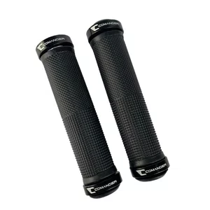 Manopla comander mtb hm203 c/anel alum preto