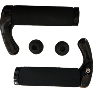 Manopla Espuma com Bar End JS-G2 Preto