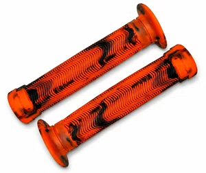 Manopla gios bmx gi 075h c/flange laranja/preto