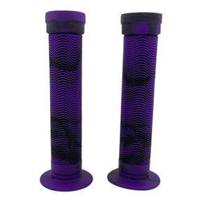 Manopla Gios BMX GI 075H com Flange Roxo e Preto