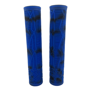 Manopla Gios MTB GI 058A 165mm sem Flange Azul e Preto