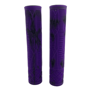 Manopla Gios MTB GI 058A 165mm sem Flange Roxo e Preto