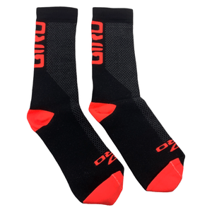 Meia Barbedo Camer Giro Preto e Laranja