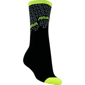 Meia Barbedo Rava  Preto e Cinza e Verde