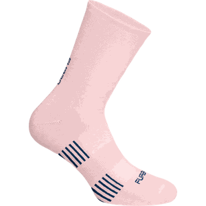 Meia Ciclismo Unissex Pure Furbo Rosa Claro e Azulㅤㅤㅤㅤㅤㅤㅤㅤ