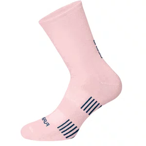 Meia Ciclismo Unissex Pure Furbo Rosa Claro e Azulㅤㅤㅤㅤㅤㅤㅤㅤ