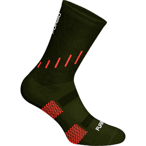 Meia Ciclismo Unissex Ultra Air Furbo Verde Militarㅤㅤㅤㅤ