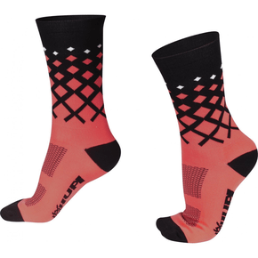 Meia Hupi Arancione Laranja e Preto