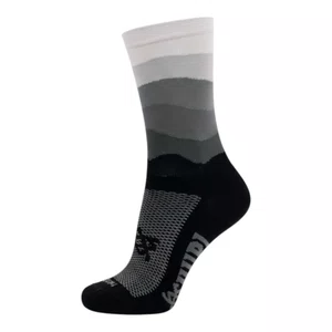 Meia Hupi Colors Preto e Cinza