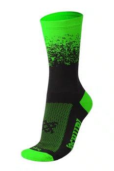 Meia Hupi In Flow Preto e Verdeㅤㅤㅤㅤㅤㅤㅤㅤㅤㅤㅤㅤㅤㅤㅤㅤㅤㅤㅤ