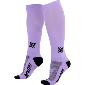 Meia Hupi Longa Lisa Roxa