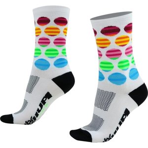 Meia Hupi Polka Branca