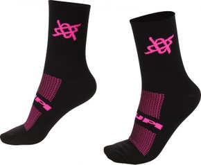 Meia Hupi Punho Rosa Neon