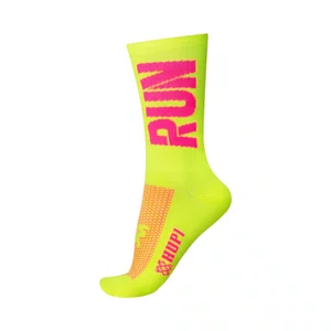 Meia Hupi Run Amarelo Neon e Rosaㅤㅤㅤㅤㅤㅤㅤㅤㅤㅤㅤㅤㅤㅤㅤㅤㅤ