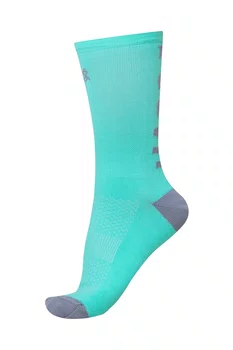 Meia Hupi Run Hard Verde Agua e Cinzaㅤㅤㅤㅤㅤㅤㅤㅤㅤㅤㅤㅤㅤ