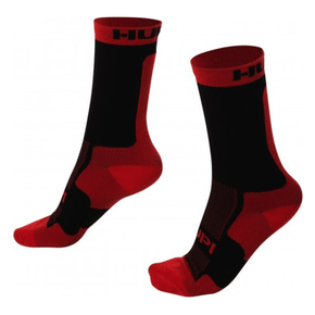 Meia Hupi Ultra Vermelho e Preto