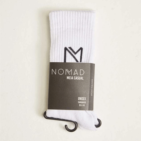 Meia Nomad Casual Branco