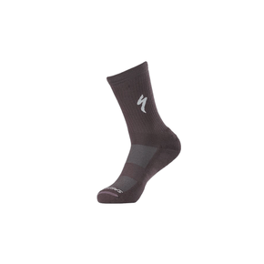 Meia Specialized Techno MTB Tall Marrom
