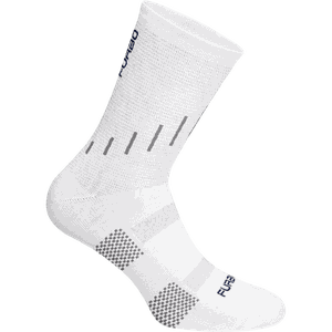 Meia Ciclismo Unissex Ultra Air Furbo Branco e Cinzaㅤㅤㅤㅤㅤㅤㅤㅤㅤㅤㅤㅤㅤㅤㅤ