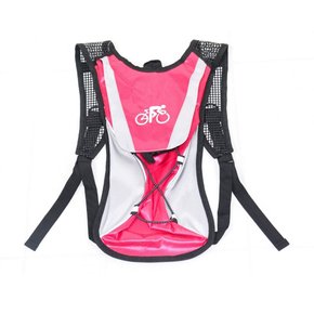 Mochila de Hidratacao Air Flow 2 Litros Cinza e Rosa