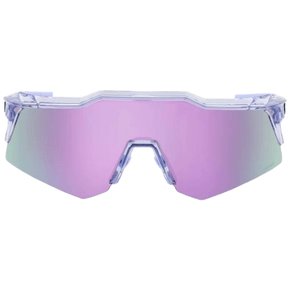 Oculos 100% speedcraft xs polished translucent lavender lent