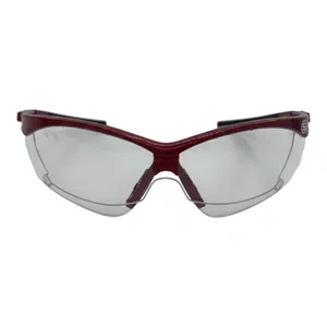 Óculos canadense Vermelho Lente Cristal