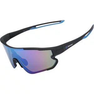 Oculos elleven 54 UV400 Preto e Azul