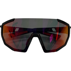 Óculos Elleven EL56 Preto e Vermelho Lente Polarizada