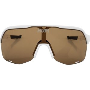 Óculos Hupi Huez Branco Lente Marrom