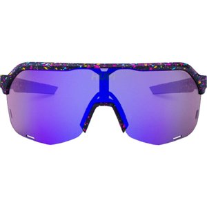 Óculos Hupi Huez Preto Holografico Lente Azul
