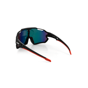 Óculos Hupi Tunder Preto Lente Vermelho Espelhado