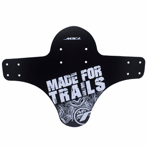 Paralama Dianteiro TSW Made For Trails Preto e Branco