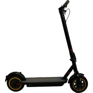 Patinete Elétrico 350w Preto e Cinza e Amarelo