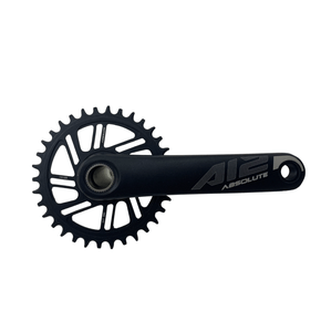 Pedivela Absolute A12 175mm 34 Dentes Integrado Preto