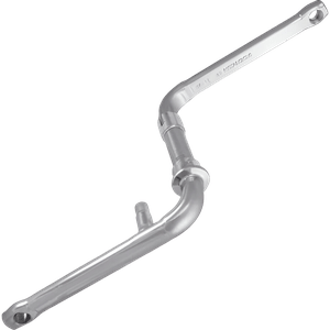 Pedivela Monobloco 165mm Cromado